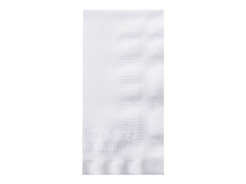 Hoffmaster Linen-Like Napkin, White, 300 Napkins/Pack (120060) - Image 1